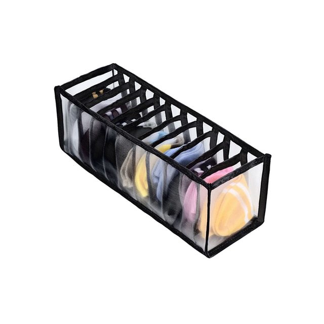 Mundo gift on Instagram: Caja de almacenamiento de plástico con cinco  compartimentos para ropa interior o media #organizador #organizadores  #cestosorganizadores #orden #homedecor #homeorganization #casaordenada  #medias #ropainterior Nuevo modelo de