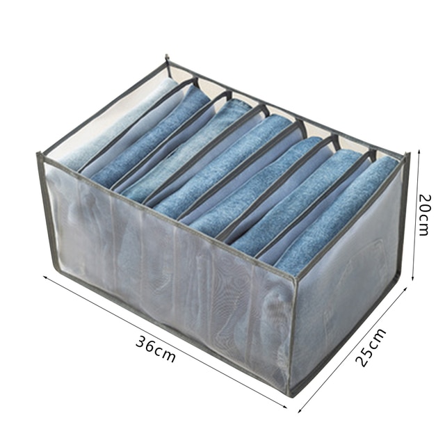 Cajas de Almacenamiento de Ropa con Compartimentos para Guardar Ropa  Interior , S S Baoblaze Organizador de armario