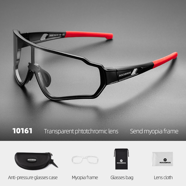 ROCKBROS-Gafas fotocromáticas para deporte al aire libre, gafas polarizadas  de s