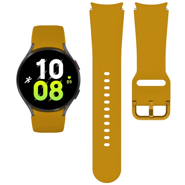 Correa Para Samsung Galaxy Watch 5 4 40mm 44mm Pulsera De Repuesto De  Silicona Watch5 Pro 45mm Watch4 Classic 46mm 42mm